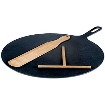 Ilsa Bretonse gietijzeren pannenkoekenpan conacc cm 32, veelkleurig materiaal Ilsa Bretonse gietijzeren pannenkoekenpan conacc cm 32, veelkleurig materiaal
