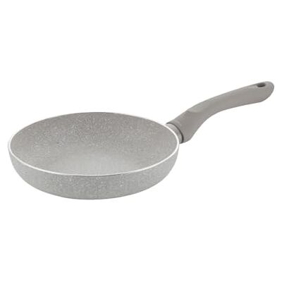 Florina Antiaanbakpan I diameter 20 cm I SANDY ORGANIC braadpannen I aluminium pan I fornuizen van alle soorten inductie, gas, elektrische plaat I kleur: grijs Florina Antiaanbakpan I diameter 20 cm I SANDY ORGANIC braadpannen I aluminium pan I fornuizen van alle soorten inductie, gas, elektrische plaat I kleur: grijs