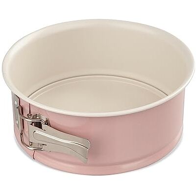 Dr. Oetker 4650 Springvorm 18 cm diameter cakevorm ronde bakvorm staal keramiek roze 18,5 x 7,5 x 18 cm Dr. Oetker 4650 Springvorm 18 cm diameter cakevorm ronde bakvorm staal keramiek roze 18,5 x 7,5 x 18 cm