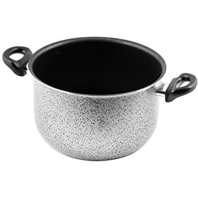 Home Salt N'Pepper steelpan, aluminium, antiaanbaklaag, 24 cm Home Salt N'Pepper steelpan, aluminium, antiaanbaklaag, 24 cm