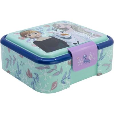 Stor Sandwichbox Frozen voor kinderen met 3 vakken, 1786 ml, robuuste lunchbox van BPA-vrij kunststof, voor kinderen, lunchbox voor school Stor Sandwichbox Frozen voor kinderen met 3 vakken, 1786 ml, robuuste lunchbox van BPA-vrij kunststof, voor kinderen, lunchbox voor school
