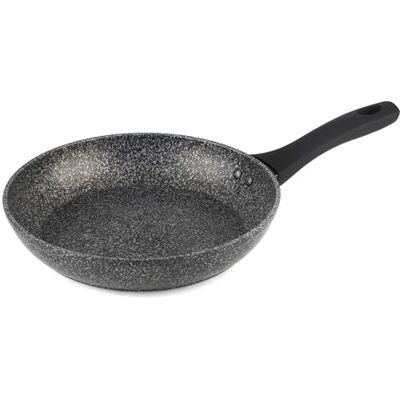 Salter BW05745S Megastone Collection Non-Stick Forged Aluminium Frying Pan, 20 cm, Metal Utensil & Dishwasher Safe, Soft TPR Bakelite Handle, PFOA Free, Silver Salter BW05745S Megastone Collection Non-Stick Forged Aluminium Frying Pan, 20 cm, Metal Utensil & Dishwasher Safe, Soft TPR Bakelite Handle, PFOA Free, Silver
