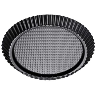 Zenker 6521 taartvorm, roestvrij staal, zwart, metallic, diameter 28 cm Zenker 6521 taartvorm, roestvrij staal, zwart, metallic, diameter 28 cm