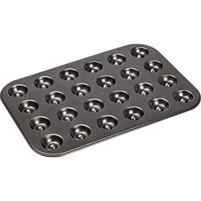 Zenker 24 Huzaar-donuts en engelenogen, gecoate bakplaat (38 x 27 cm), voor heerlijke koekjes met vulling, koekjesvorm, hoeveelheid: 1 stuk Zenker 24 Huzaar-donuts en engelenogen, gecoate bakplaat (38 x 27 cm), voor heerlijke koekjes met vulling, koekjesvorm, hoeveelheid: 1 stuk
