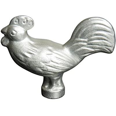 STAUB Accessoires dierenknop "Kip", roestvrij staal, 6 x 2 x 4 cm, grijs STAUB Accessoires dierenknop "Kip", roestvrij staal, 6 x 2 x 4 cm, grijs