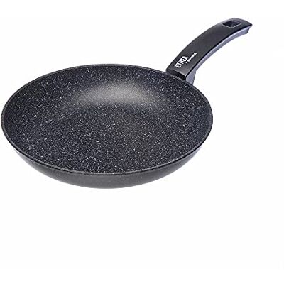 ALLUFLON Moneta Etnea Braadpan, antiaanbaklaag, krasbestendig, vaatwasmachinebestendig, standaard, 28 cm ALLUFLON Moneta Etnea Braadpan, antiaanbaklaag, krasbestendig, vaatwasmachinebestendig, standaard, 28 cm