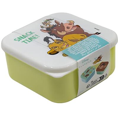 Stor Lion King Snack Box 3 stuks Stor Lion King Snack Box 3 stuks