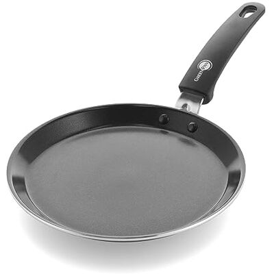 GreenPan Keramische Pannenkoekenpan 24 cm Geschikt voor inductie en vaatwasmachinebestendig Gezonde antiaanbaklaag zonder PFAS, Essentials GreenPan Keramische Pannenkoekenpan 24 cm Geschikt voor inductie en vaatwasmachinebestendig Gezonde antiaanbaklaag zonder PFAS, Essentials