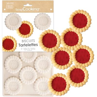 ScrapCooking Siliconen bakvorm 11 taartjes Koekjesvorm Oven & Vriezer Gebak Kindertaart Zacht gebruiksvoorwerp Aardbeientaart Recept Watergroen 3183 ScrapCooking Siliconen bakvorm 11 taartjes Koekjesvorm Oven & Vriezer Gebak Kindertaart Zacht gebruiksvoorwerp Aardbeientaart Recept Watergroen 3183