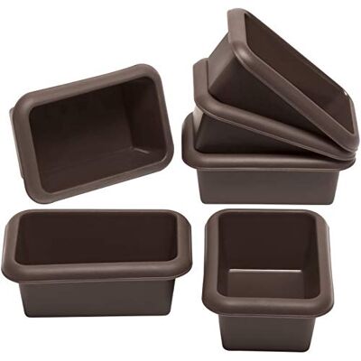 Lurch Mini siliconen mal bruin 9,1 x 5,6 x 3,9 cm 85078 Lurch Mini siliconen mal bruin 9,1 x 5,6 x 3,9 cm 85078