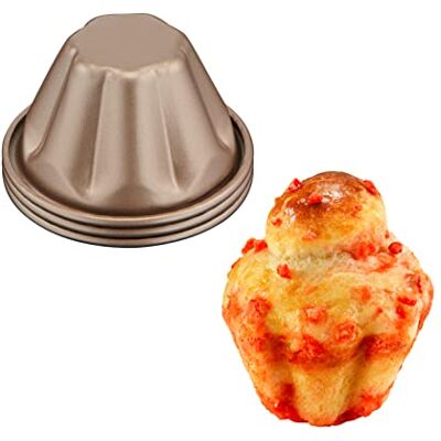 Tefal Creabake J3089304 Bakvorm, 3 stuks, antiaanbaklaag, gemakkelijk uit te halen, afneembaar en stapelbaar, eenvoudige opslag, bakvorm, Creabake J3089304, goudkleurig Tefal Creabake J3089304 Bakvorm, 3 stuks, antiaanbaklaag, gemakkelijk uit te halen, afneembaar en stapelbaar, eenvoudige opslag, bakvorm, Creabake J3089304, goudkleurig