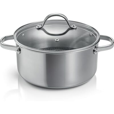 Tescoma 780574 steelpan met deksel Ø 24 cm, inhoud 5 liter, SteelCRAFT lijn Tescoma 780574 steelpan met deksel Ø 24 cm, inhoud 5 liter, SteelCRAFT lijn