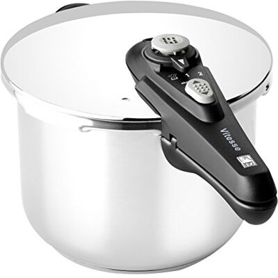 BRA isogona A185100 Speed snelkookpan, 3 l, zilverkleurig BRA isogona A185100 Speed snelkookpan, 3 l, zilverkleurig
