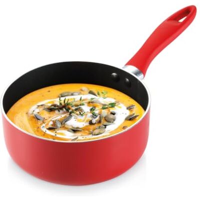 Tescoma 594006 Presto mini-kookpan met 1 handvat, rood Tescoma 594006 Presto mini-kookpan met 1 handvat, rood