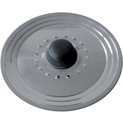 Baumalu 342721 deksel met stoomgat, roestvrij staal, meerkleurig, Ø 27,5 cm, zilverkleurig Baumalu 342721 deksel met stoomgat, roestvrij staal, meerkleurig, Ø 27,5 cm, zilverkleurig