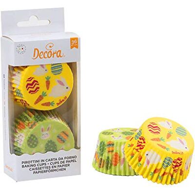 Decora COD. 0339838 schaaltjes, 50 x 32 mm, 36 stuks Decora COD. 0339838 schaaltjes, 50 x 32 mm, 36 stuks