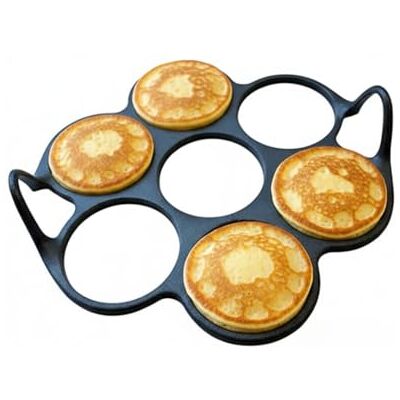 patisse 19233 Starflex siliconen 7 Blini's vorm, zwart, 7 cm patisse 19233 Starflex siliconen 7 Blini's vorm, zwart, 7 cm