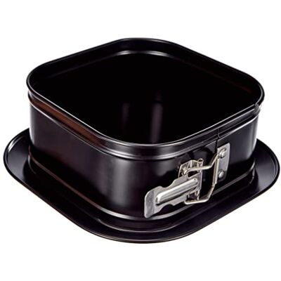 IBILI 826517 Molde Cuadrado anti-aanbaklaag, met extra basis, 17 x 17 cm IBILI 826517 Molde Cuadrado anti-aanbaklaag, met extra basis, 17 x 17 cm