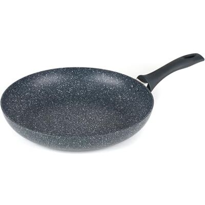 Russell Hobbs RH00843EU Nightfall Stone Frying Pan 30 cm – niet klevend, inductie hob frituurpan, lichtgewicht aluminium, zachte grip, PFOA-vrij, geschikt voor alle wasmachines, blauw graniet, vaatwasmachinebestendig Russell Hobbs RH00843EU Nightfall Stone Frying Pan 30 cm – niet klevend, inductie hob frituurpan, lichtgewicht aluminium, zachte grip, PFOA-vrij, geschikt voor alle wasmachines, blauw graniet, vaatwasmachinebestendig
