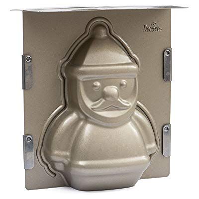 Decora 0075011 3D Kerstman, anti-aanbaklaag, staal Decora 0075011 3D Kerstman, anti-aanbaklaag, staal