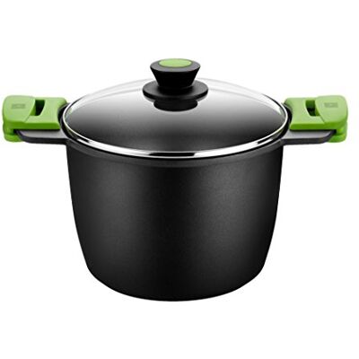 BRA Prior Kookpan 20 cm met deksel, gegoten aluminium, met Teflon antiaanbaklaag, innovaties zonder PFOA, met afneembare siliconen handgrepen, voor alle warmtebronnen, inclusief inductie BRA Prior Kookpan 20 cm met deksel, gegoten aluminium, met Teflon antiaanbaklaag, innovaties zonder PFOA, met afneembare siliconen handgrepen, voor alle warmtebronnen, inclusief inductie
