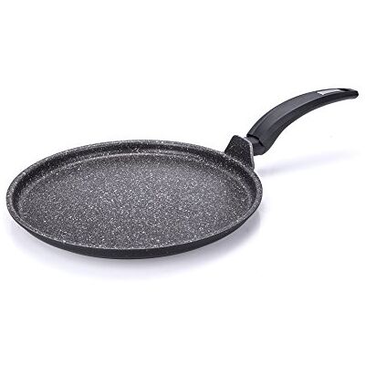 Moneta Hercules Stone, antiaanbakplaat, aluminium, gecoat, zwart, 32 cm Moneta Hercules Stone, antiaanbakplaat, aluminium, gecoat, zwart, 32 cm