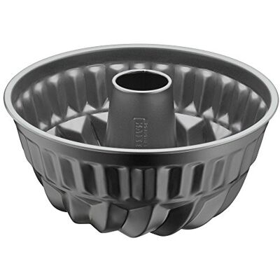 Kaiser Inspiration Gugelhupf bakvorm, rond, 24 cm, anti-aanbaklaag, gelijkmatige bruining, grijs Kaiser Inspiration Gugelhupf bakvorm, rond, 24 cm, anti-aanbaklaag, gelijkmatige bruining, grijs