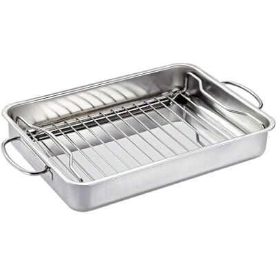 Küchenprofi 1066632834 braadpan voor barbecue en oven, stijl 34 cm Küchenprofi 1066632834 braadpan voor barbecue en oven, stijl 34 cm