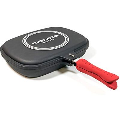 Moneta Dubbele pan Pro Grill 32 x 24 cm Moneta Dubbele pan Pro Grill 32 x 24 cm