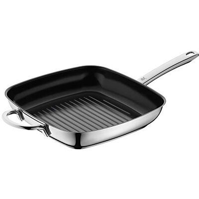 WMF 748446021 grillpan, roestvrij staal, zilverkleurig, 28 cm WMF 748446021 grillpan, roestvrij staal, zilverkleurig, 28 cm