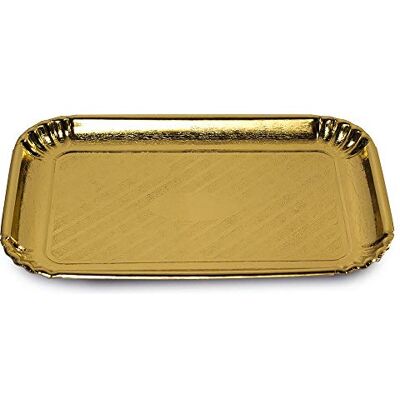 Guardini Easy Bake 3-delig gouden kartonnen dienblad Guardini Easy Bake 3-delig gouden kartonnen dienblad