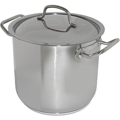 Baumalu 340649 kookpan voor catering, met deksel, 28 cm diameter Baumalu 340649 kookpan voor catering, met deksel, 28 cm diameter