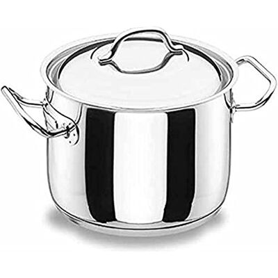 LACOR Profesional 72128 Kookpan met deksel, 28 cm LACOR Profesional 72128 Kookpan met deksel, 28 cm