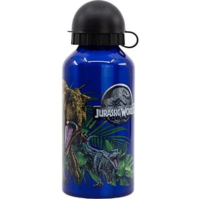 Stor Fles van aluminium voor kinderen, 400 ml JURASSIC WORLD FRANCHISE THENT Stor Fles van aluminium voor kinderen, 400 ml JURASSIC WORLD FRANCHISE THENT