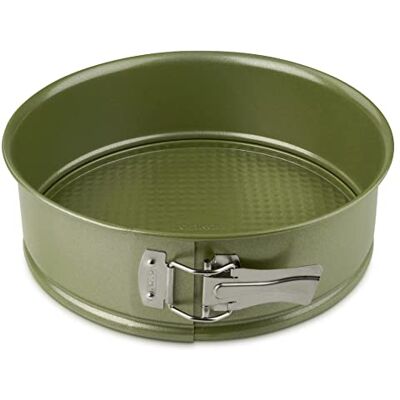 Zenker 7451 springvorm, rond, groen, milieuvriendelijk, anti-aanbaklaag, ILAG, carnaubawas, 24 x 7,5 cm Zenker 7451 springvorm, rond, groen, milieuvriendelijk, anti-aanbaklaag, ILAG, carnaubawas, 24 x 7,5 cm