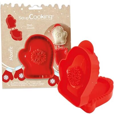 ScrapCooking Pantoffelvorm Kerstvorm voor chocolade appelpantoffel cake, gebak, verjaardag ScrapCooking Pantoffelvorm Kerstvorm voor chocolade appelpantoffel cake, gebak, verjaardag