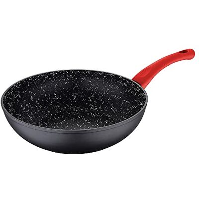 San Ignacio WOK 26 cm gesmeed aluminium inductie energie San Ignacio WOK 26 cm gesmeed aluminium inductie energie