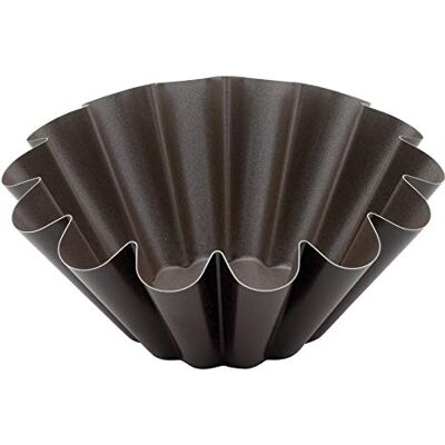 Gobel 223040 Brioche-bakvorm, groot, geribbeld, platte bodem, antiaanbaklaag, 20 cm Gobel 223040 Brioche-bakvorm, groot, geribbeld, platte bodem, antiaanbaklaag, 20 cm