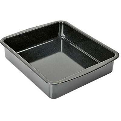 Kaiser Inspiration Lasagnebraadpan, groot, 36 x 30 x 8 cm, anti-aanbaklaag, snijbestendig, extra hoge bakvorm met uitlopende rand Kaiser Inspiration Lasagnebraadpan, groot, 36 x 30 x 8 cm, anti-aanbaklaag, snijbestendig, extra hoge bakvorm met uitlopende rand