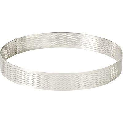 LACOR 68554 ronde geperforeerde bakvorm 24 x 3,5 cm roestvrij staal. LACOR 68554 ronde geperforeerde bakvorm 24 x 3,5 cm roestvrij staal.
