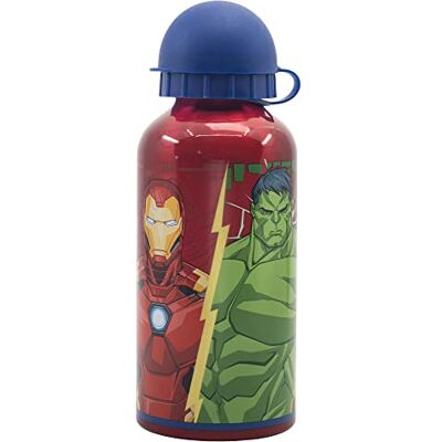 Stor Gourde en aluminium pour enfants Marvel Avengers réutilisable 400 ml Stor Gourde en aluminium pour enfants Marvel Avengers réutilisable 400 ml