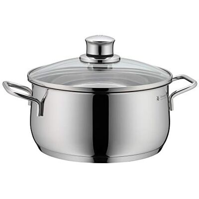 WMF 730256040 kookpan, roestvrij staal, zilverkleurig, 24 cm WMF 730256040 kookpan, roestvrij staal, zilverkleurig, 24 cm