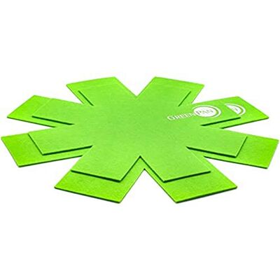 GreenPan Set potbeschermers, 27 cm en 34 cm, groen GreenPan Set potbeschermers, 27 cm en 34 cm, groen