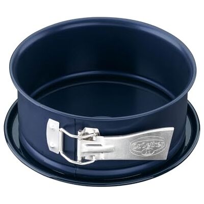 Dr. Oetker Springvorm Ø 18 cm BACKLIEBE EMAILLE, ronde taartvorm, taartvorm met snij- en krasbestendige emaille serveerbodem, vorm met lekbescherming Dr. Oetker Springvorm Ø 18 cm BACKLIEBE EMAILLE, ronde taartvorm, taartvorm met snij- en krasbestendige emaille serveerbodem, vorm met lekbescherming