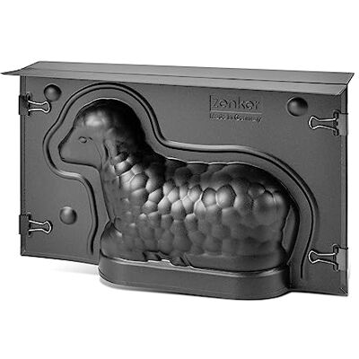 Zenker Taartvorm van plaatstaal met antiaanbaklaag in de kleur zwart, afmetingen: 27,5 x 15,5 x 6,5 cm Zenker Taartvorm van plaatstaal met antiaanbaklaag in de kleur zwart, afmetingen: 27,5 x 15,5 x 6,5 cm
