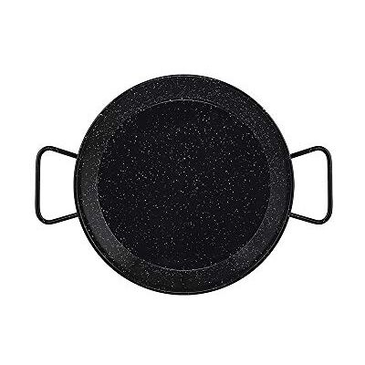 Metaltex Paella-pan van geëmailleerd staal, 4 porties (30 cm), één kleur Metaltex Paella-pan van geëmailleerd staal, 4 porties (30 cm), één kleur