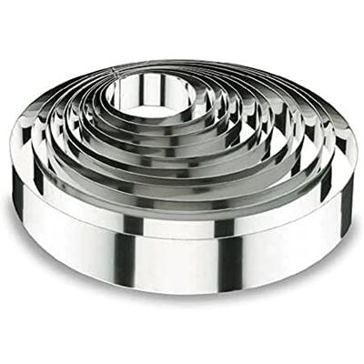 LACOR 68412 uitsteekvorm, rond, 12 x 4 cm LACOR 68412 uitsteekvorm, rond, 12 x 4 cm