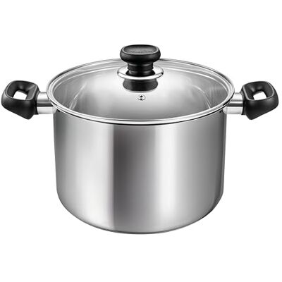 Tescoma 730824 braadpan met deksel Ø 24 cm, 7,0 l, roestvrij staal, lijn Brava Tescoma 730824 braadpan met deksel Ø 24 cm, 7,0 l, roestvrij staal, lijn Brava