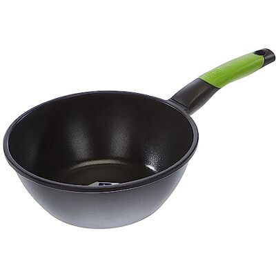 BRA Wok, 24 cm, geschikt voor alle keukentypen inclusief inductie, PFOA-vrij BRA Wok, 24 cm, geschikt voor alle keukentypen inclusief inductie, PFOA-vrij