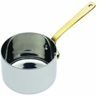 Master Class MasterClass Professionele mini-sauspan van roestvrij staal, 6,5 cm (2,5 inch), zilver Master Class MasterClass Professionele mini-sauspan van roestvrij staal, 6,5 cm (2,5 inch), zilver
